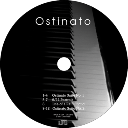 CD:  Ostinato (Chad Twedt)
